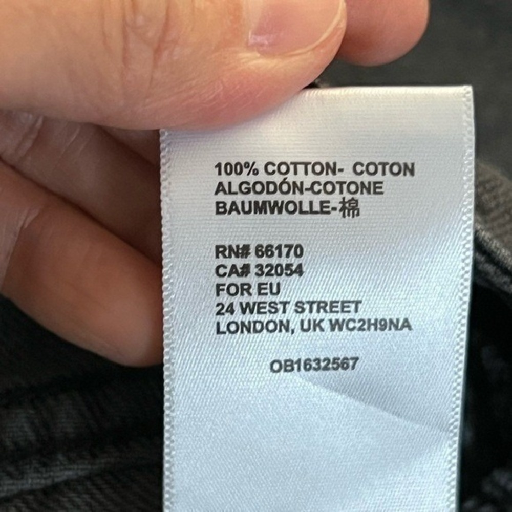 BDG Urban Outfitters Women Tapered Baggy Pants 24 Gray Hi-Rise Streetwear Casual - Picture 12 of 16